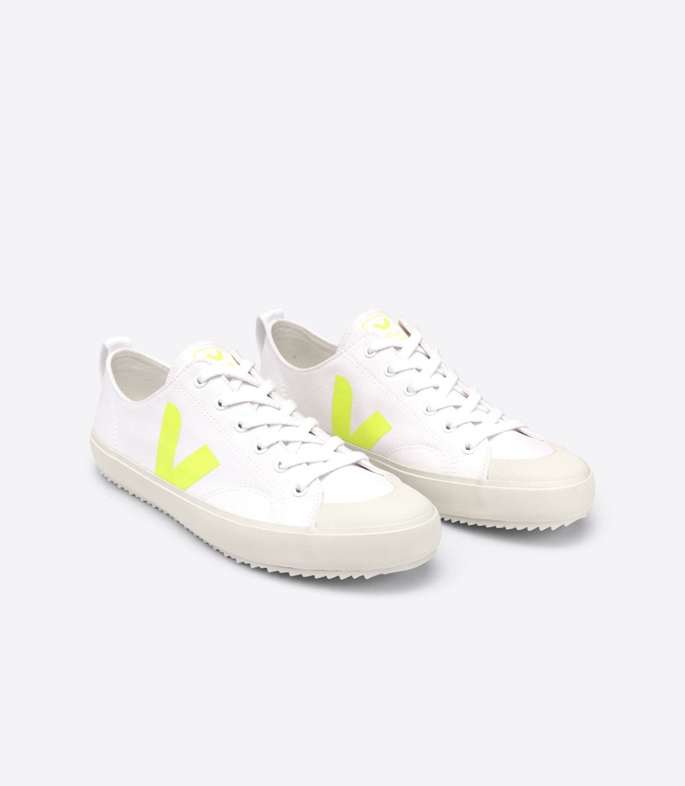 Tenis Veja Hombre - Nova Lona - Blancos - 740WHCFUS